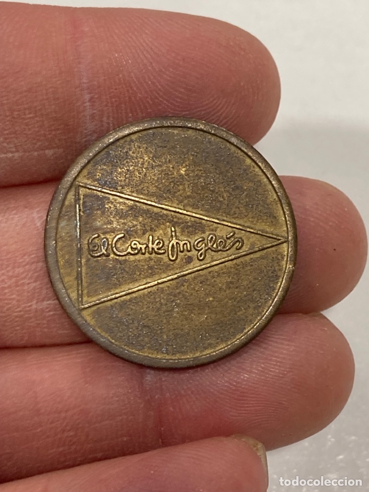 Monedas locales: Ficha de aparcamiento del corte ingl&eacute;s - Foto 2