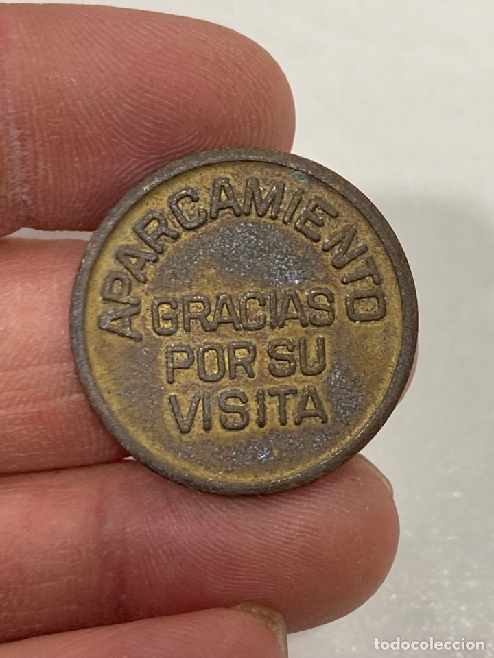 Monedas locales: Ficha de aparcamiento del corte ingl&eacute;s - Foto 1