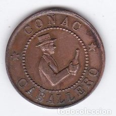 Monedas locales: FICHA DE MANZANILLA MACARENA Y COÑAC CABALLERO (MONEDA). Lote 341874168
