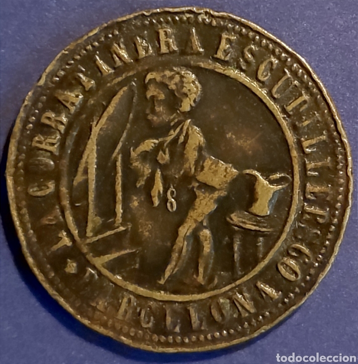 Monedas locales: AL1057 - La Corbatinera - Barcelona - Foto 1