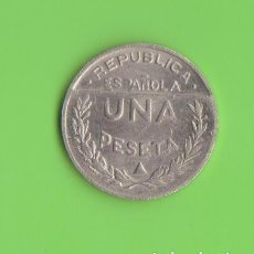 Monedas locales: MONEDAS GUERRA CIVIL - SANTANDER PALENCIA Y BURGOS -1 PESETA 1937 (EBC+). Lote 345219208