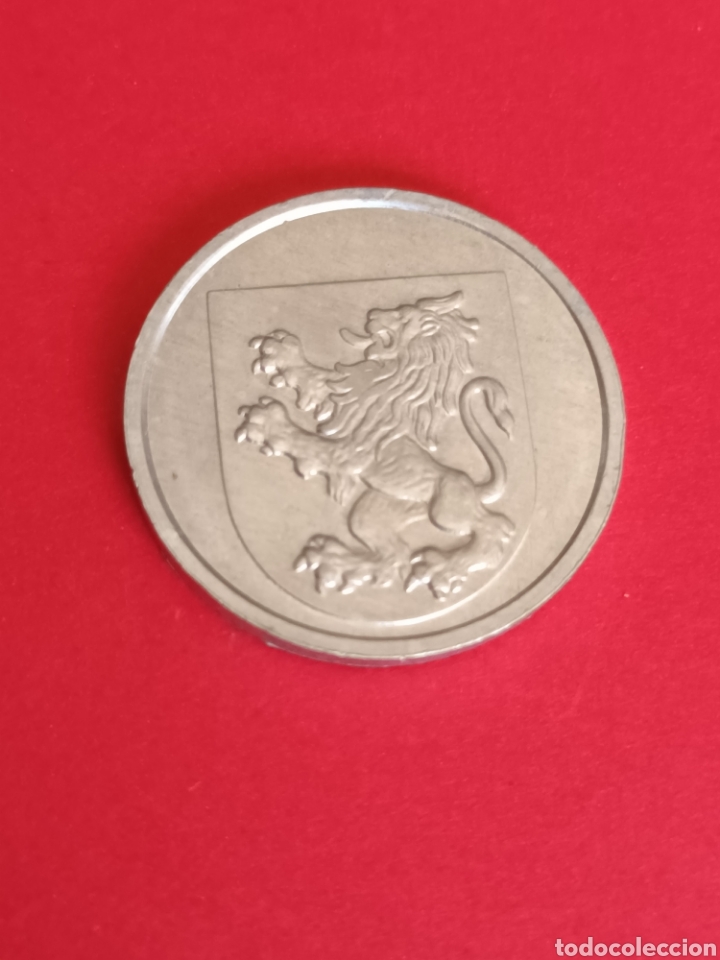 Monedas locales: FICHA/JETON/TOKEN. JUAN PONCE DE LE&Oacute;N. DETERGENTE TUTU. - Foto 2