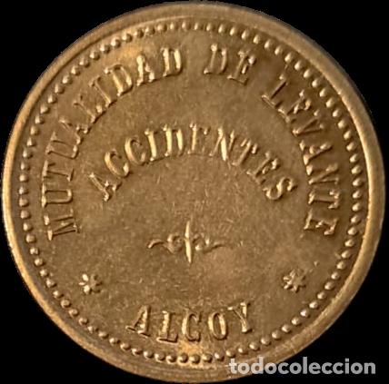 Monedas locales: Ficha - Mutualidad de Levante - Alcoy - Foto 1