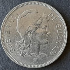 Monedas locales: MONEDA EUSKADI 2 PESETAS 1937 GUERRA CIVIL KM-2