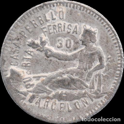 Monedas locales: PC1-8.18 - Ficha de la Casa Perell&oacute; - Foto 1
