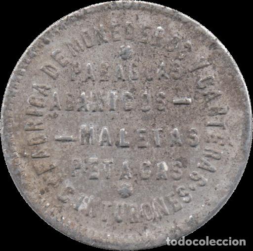 Monedas locales: PC1-8.18 - Ficha de la Casa Perell&oacute; - Foto 2