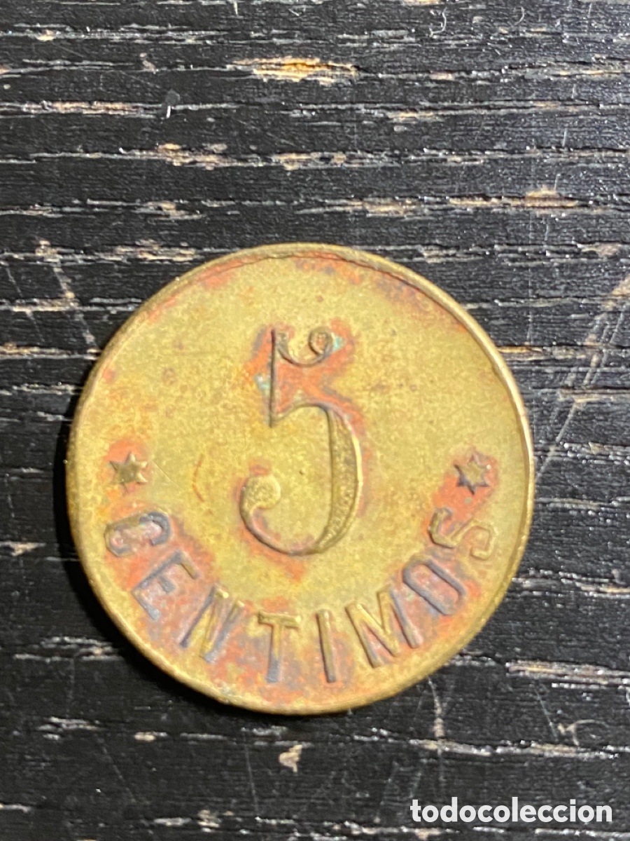 Monedas locales: Palamos 5 cts - Foto 2