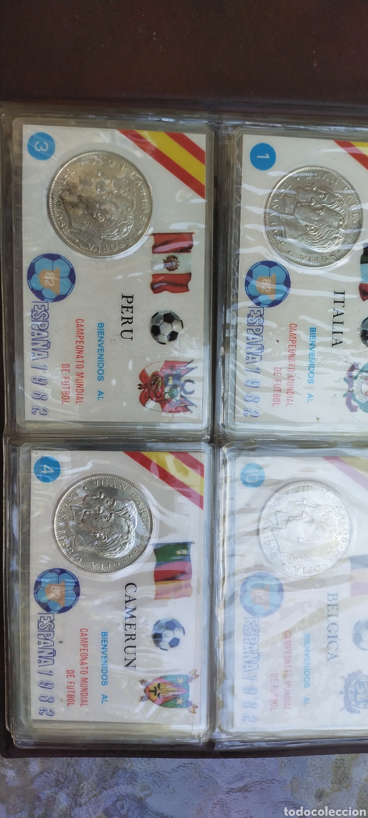 Monedas locales: Carnet moneda mundial 1982 - Foto 2