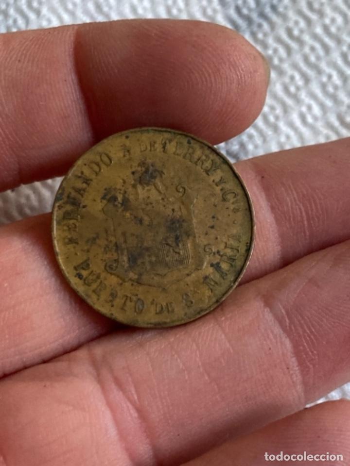 Monedas locales: Antigua ficha de terry - Foto 2