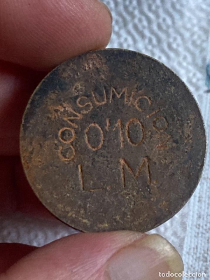 Monedas locales: Antigua ficha a identificar - Foto 2
