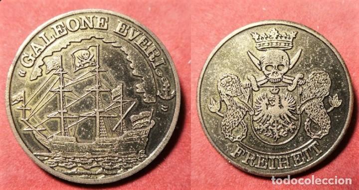 Monedas locales: TOKEN GALEONE EVERI FREIHEIT 3 cm - Foto 1