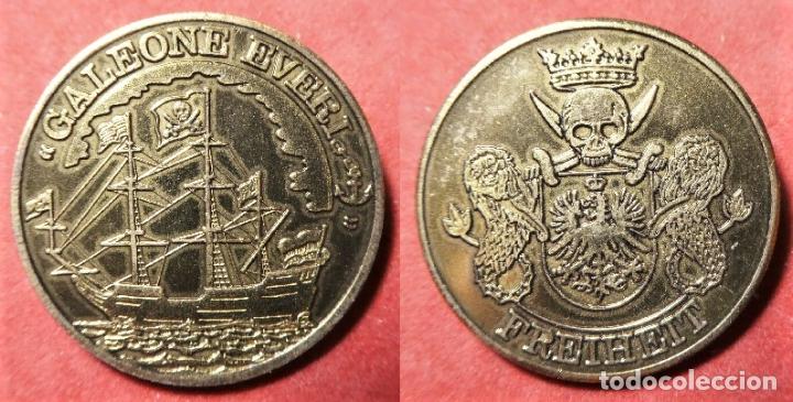 Monedas locales: TOKEN GALEONE EVERI FREIHEIT 3 cm - Foto 1