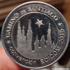 Monedas locales: FICHA DEL CAMINO DE SANTIAGO - 2 EDWIN. Lote 363849055