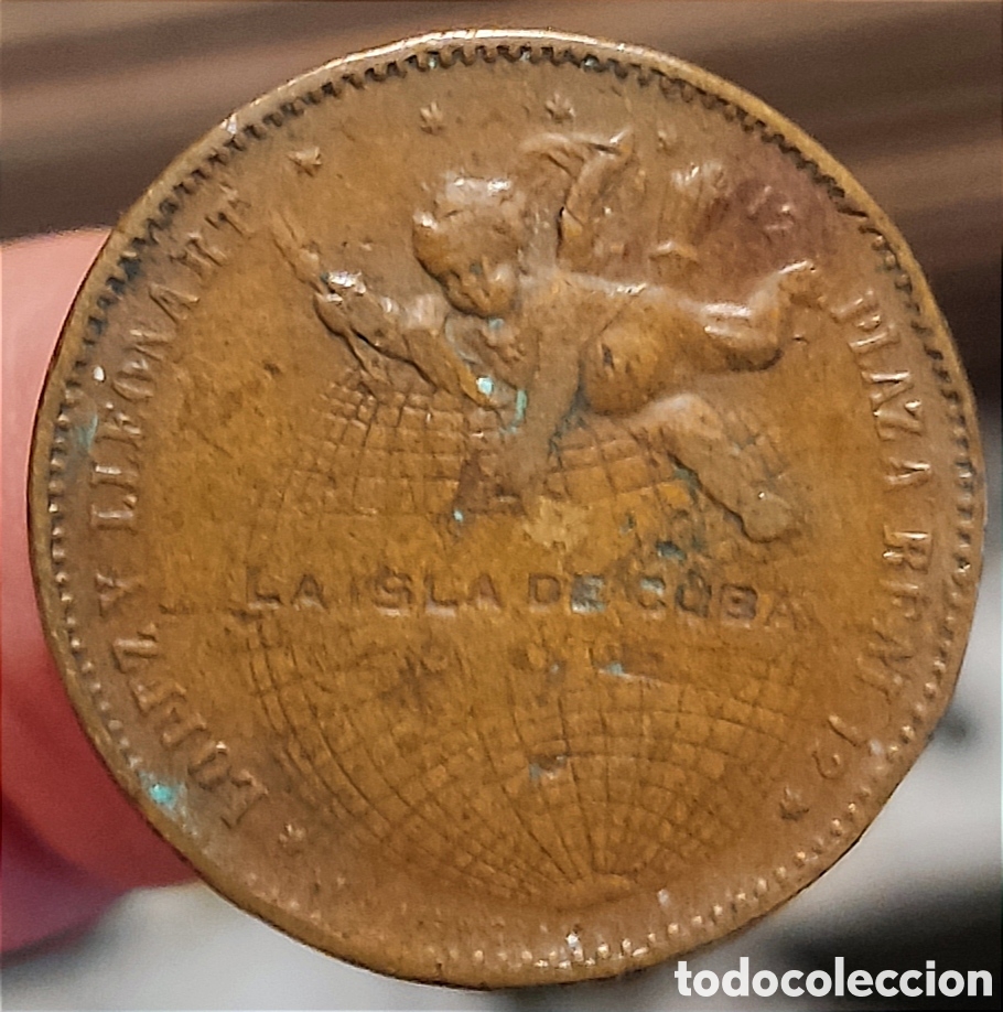 Monedas locales: PC1-5.2 &mdash; Token publicitario - La Isla de Cuba (Barcelona) - Foto 2