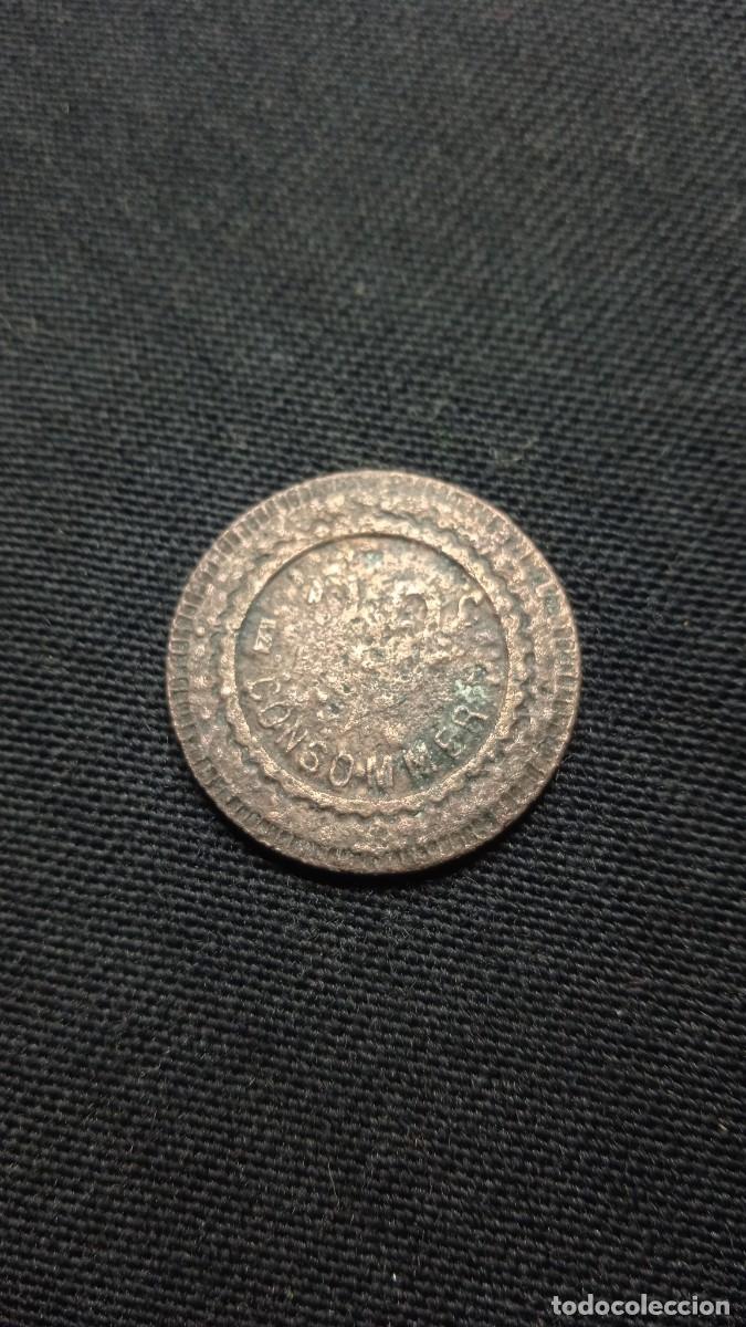 Monedas locales: Antigua ficha A.consommer. - Foto 1
