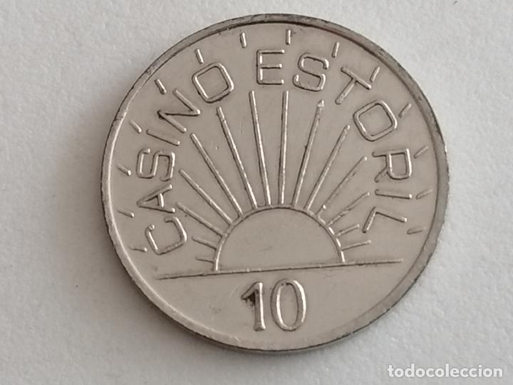 Monedas locales: FICHA CASINO ESTORIL 10 - Foto 2