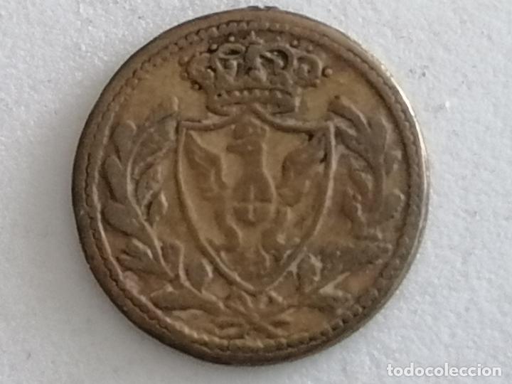 Monedas locales: FICHA ALFONSO XII 1871 - Foto 2