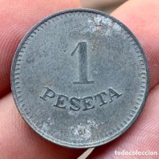 Monedas locales: FICHA RUBI 1 PESETA 1945. COOPERATIVA LA RUBINENSE. Lote 365971026
