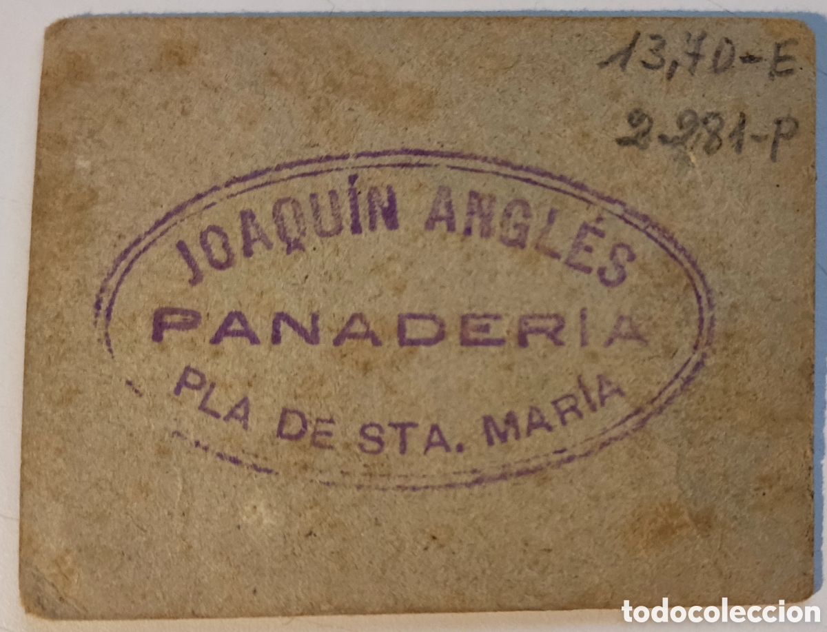 Monedas locales: Vale de la panader&iacute;a Joaqu&iacute;n Angl&eacute;s- 4 kilos de pan - Foto 2