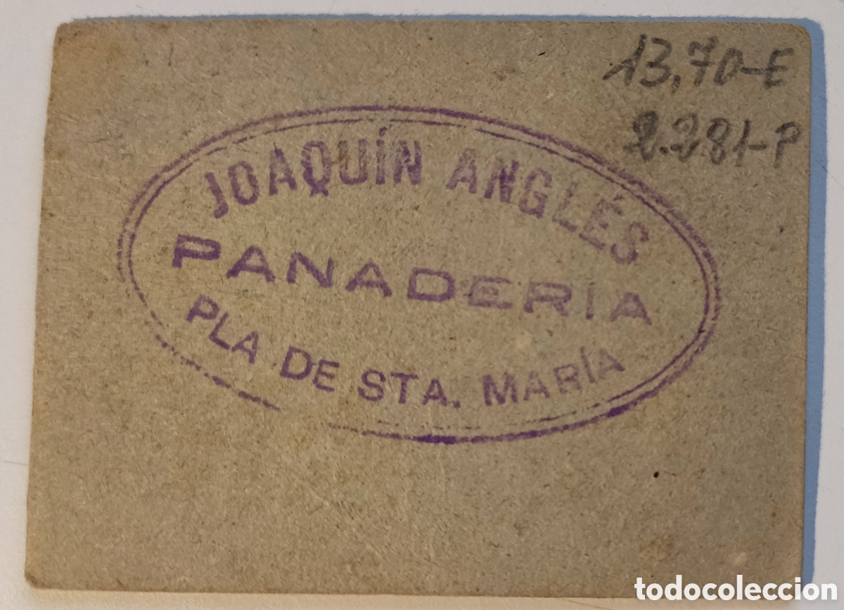 Monedas locales: Vale de la panader&iacute;a Joaqu&iacute;n Angl&eacute;s- 9 kilos de pan - Foto 2