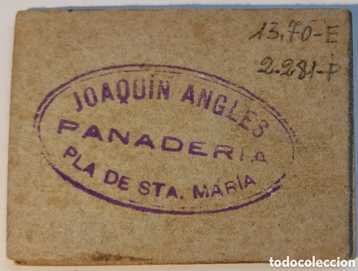 Monedas locales: Vale de la panader&iacute;a Joaqu&iacute;n Angl&eacute;s- 25 kilos de pan - Foto 2