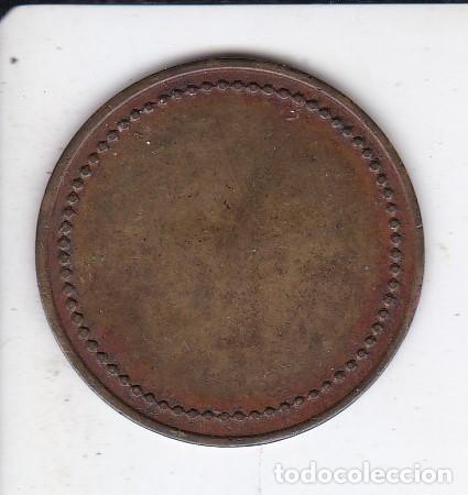 Monedas locales: FICHA DE 1 PESETA SIN IDENTIFICAR (MONEDA) - Foto 2