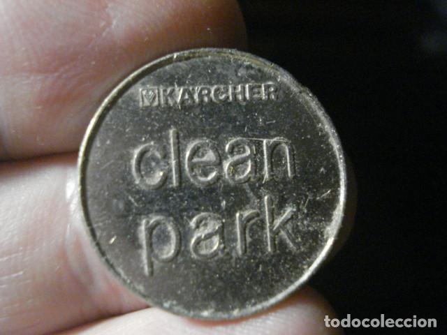 Monedas locales: FICHA TOKEN - CLEAN PARK - PARA LAVAR COCHES - Foto 1