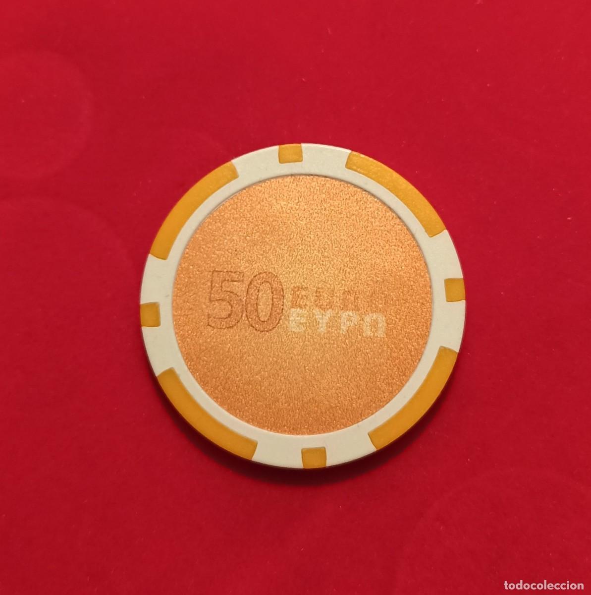 Monedas locales: FICHA CASINO 50 EYPO - Foto 1
