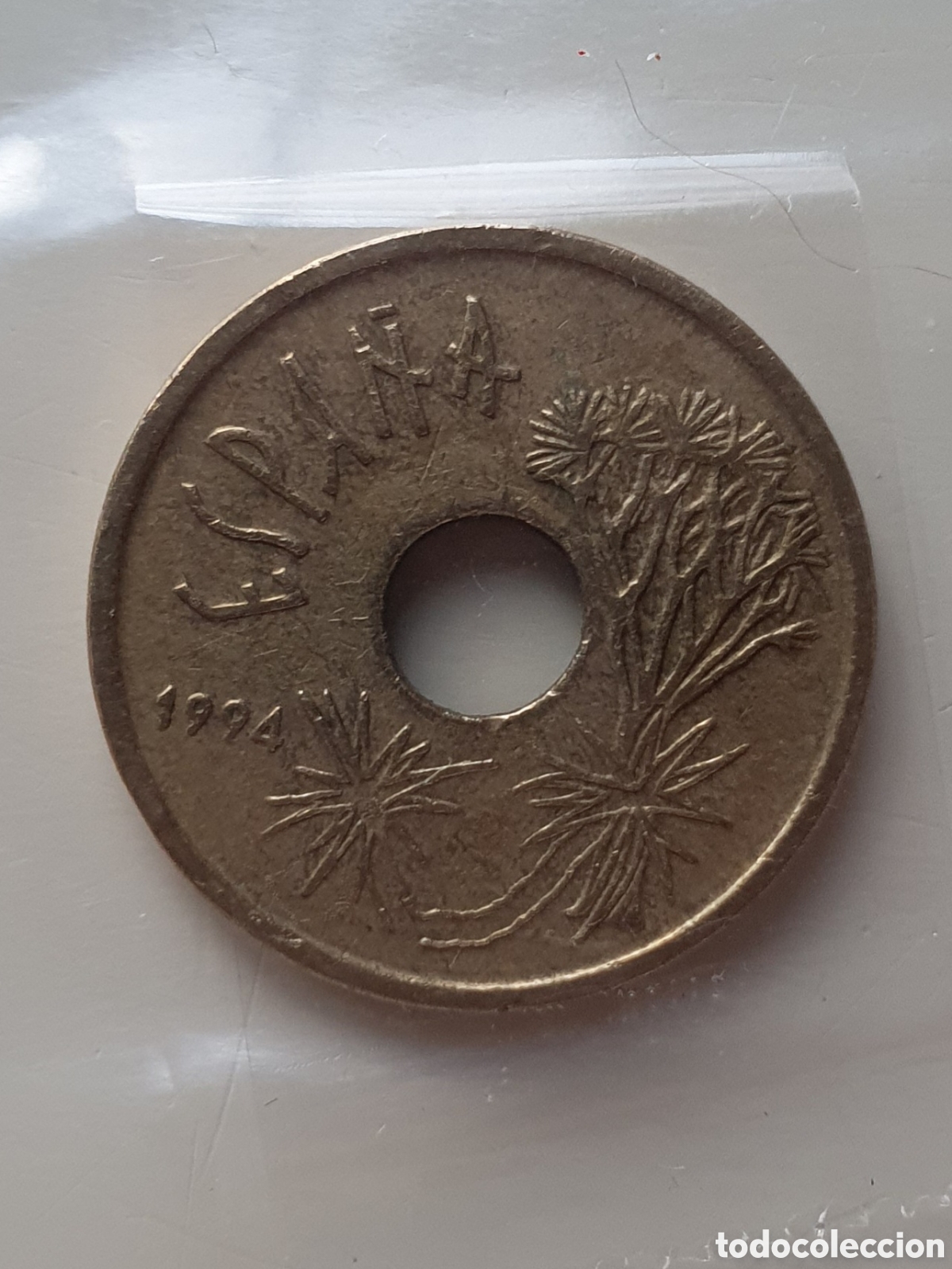 Monedas locales: Moneda 25 pesetas CANARIAS 1994 - Foto 1