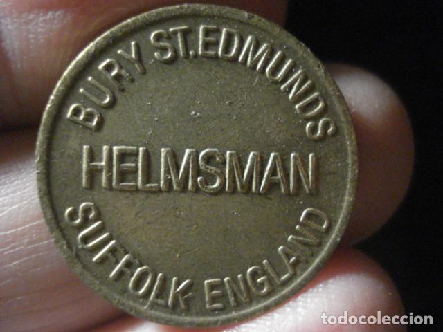 Monedas locales: FICHA - TOKEN - HELMSMAN UK - Foto 1