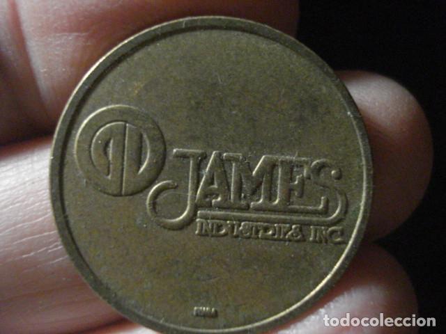 Monedas locales: FICHA - TOKEN - JAMES - Foto 1