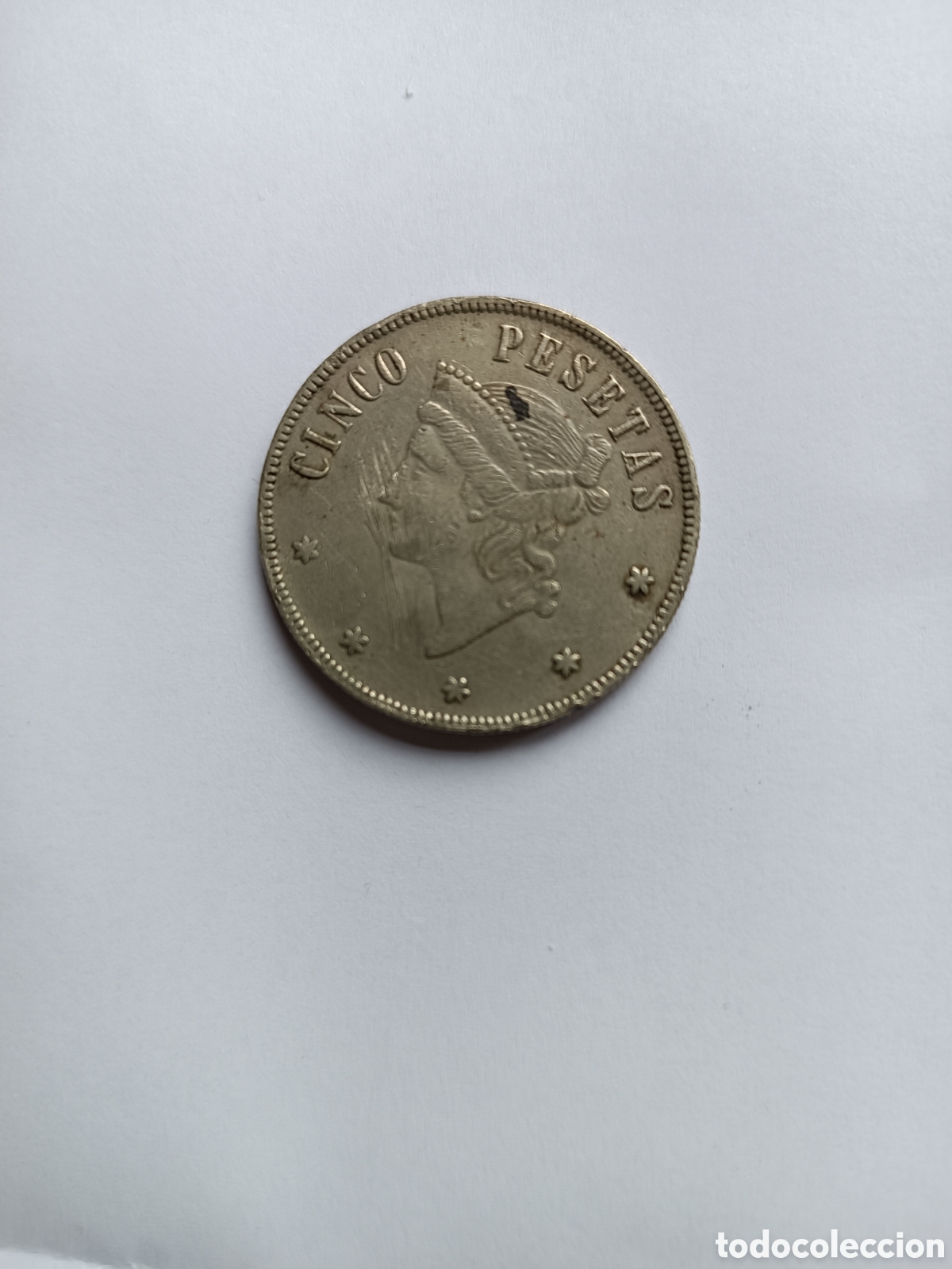 Monedas locales: Ficha casino cinco pesetas - Foto 2