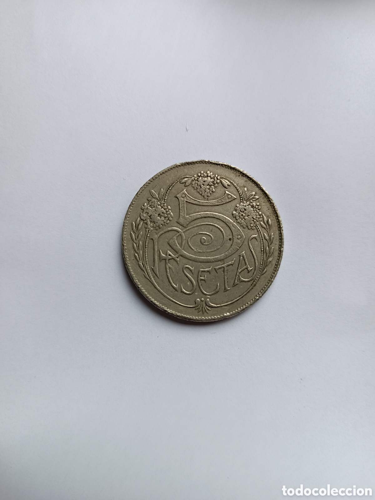 Monedas locales: Ficha casino cinco pesetas - Foto 1