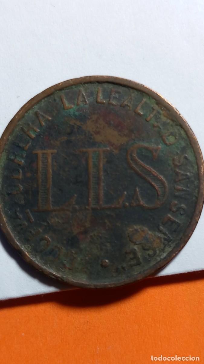 Monedas locales: BARCELONA (SANS) - 10 CENTIMOS LA LEALTAD SANSENSE - Foto 1