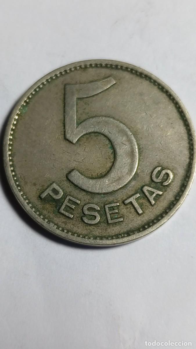 Monedas locales: ANGLES - 5 PESETAS COOPERATIVA UNION ANGLESENSE - Foto 1