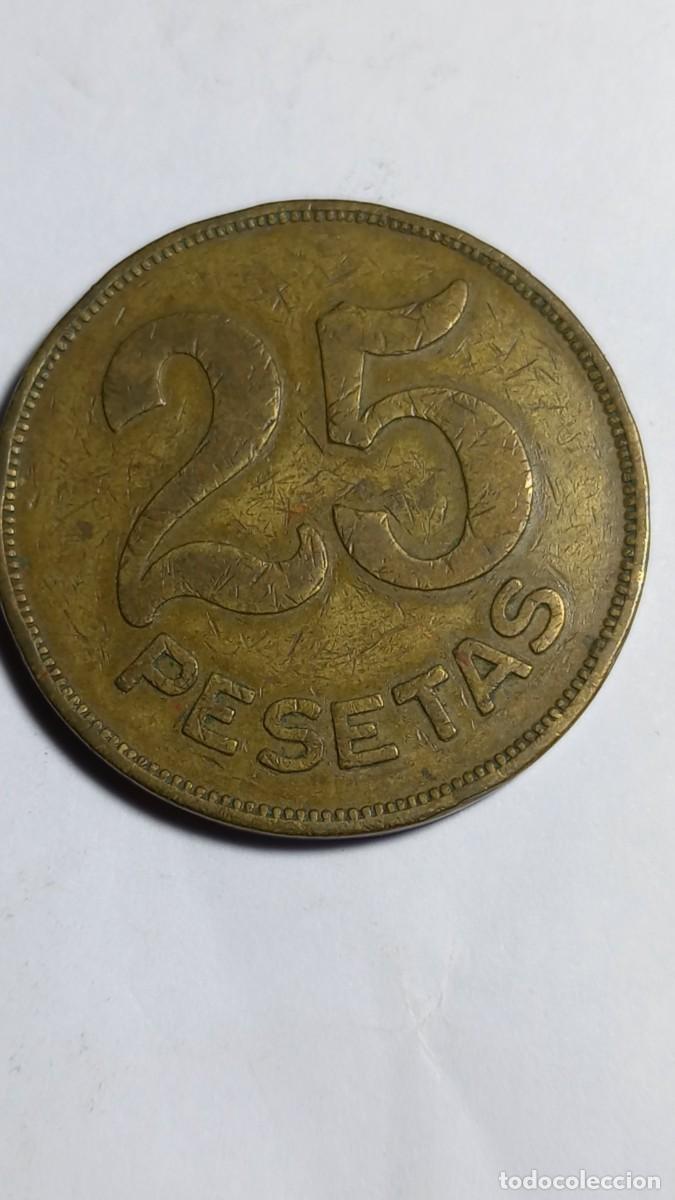 Monedas locales: ANGLES - 25 PESETAS COOPERATIVA UNION ANGLESENSE - Foto 1