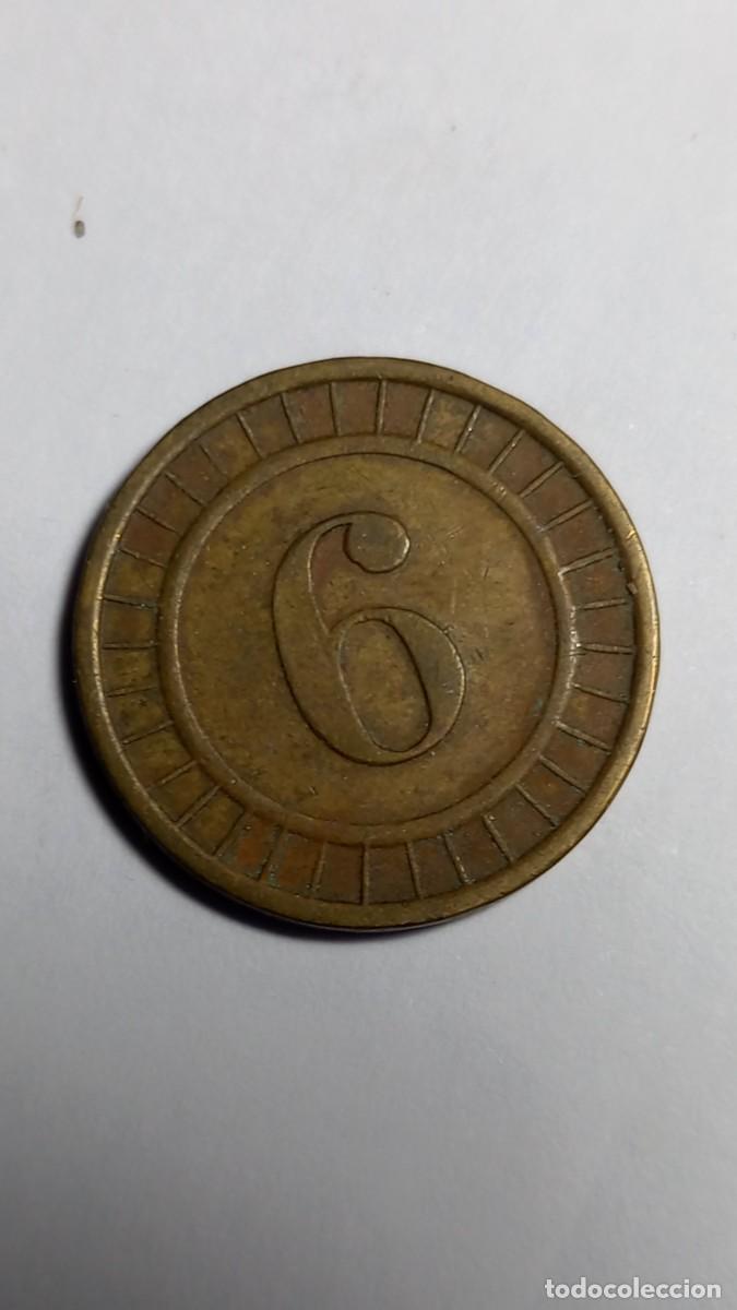 Monedas locales: FICHA VALOR 6 - Foto 1