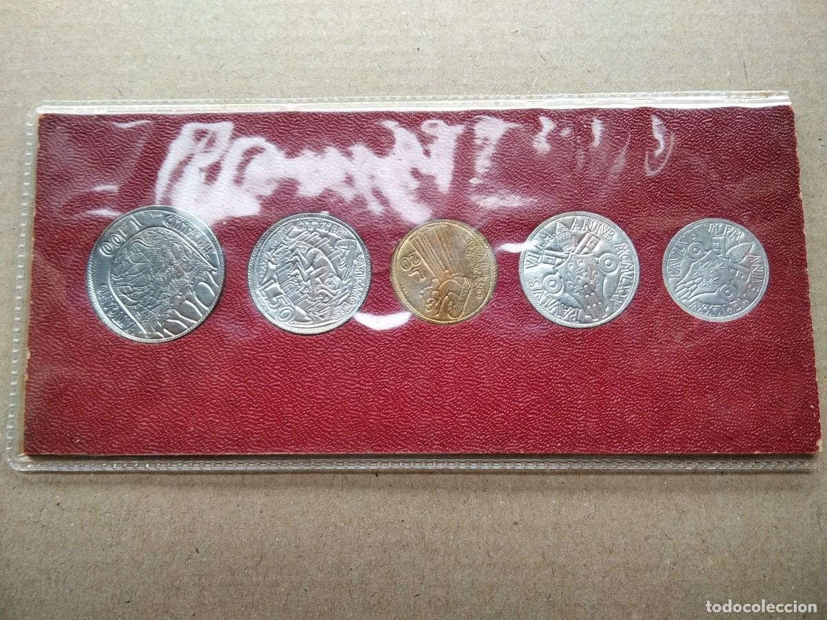 Monedas locales: ESTUCHE DE 5 MONEDAS AN-1 VB-MCMLXXV. - Foto 2