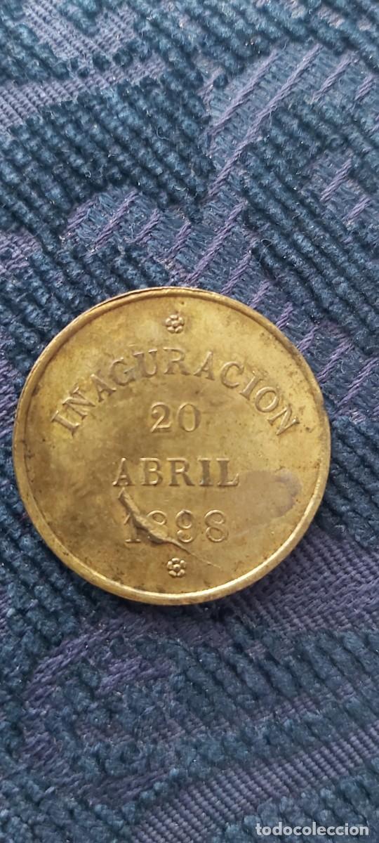 Monedas locales: Ficha comercial 1898 Ronda Malaga - Foto 2