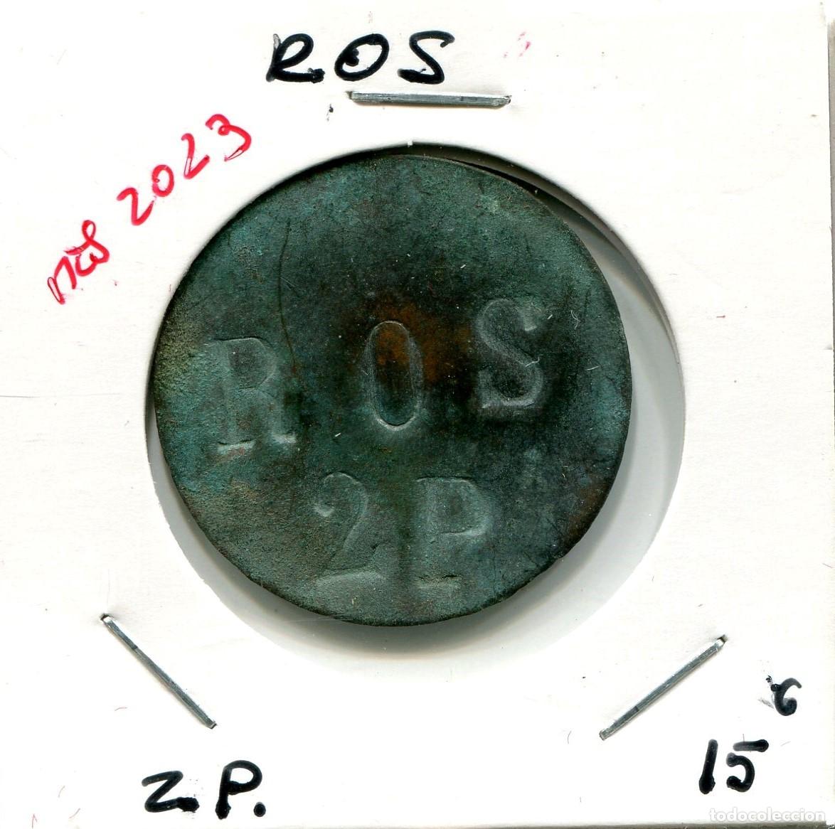 Monedas locales: 2 P. ROS ( MES2023A ) - Foto 1