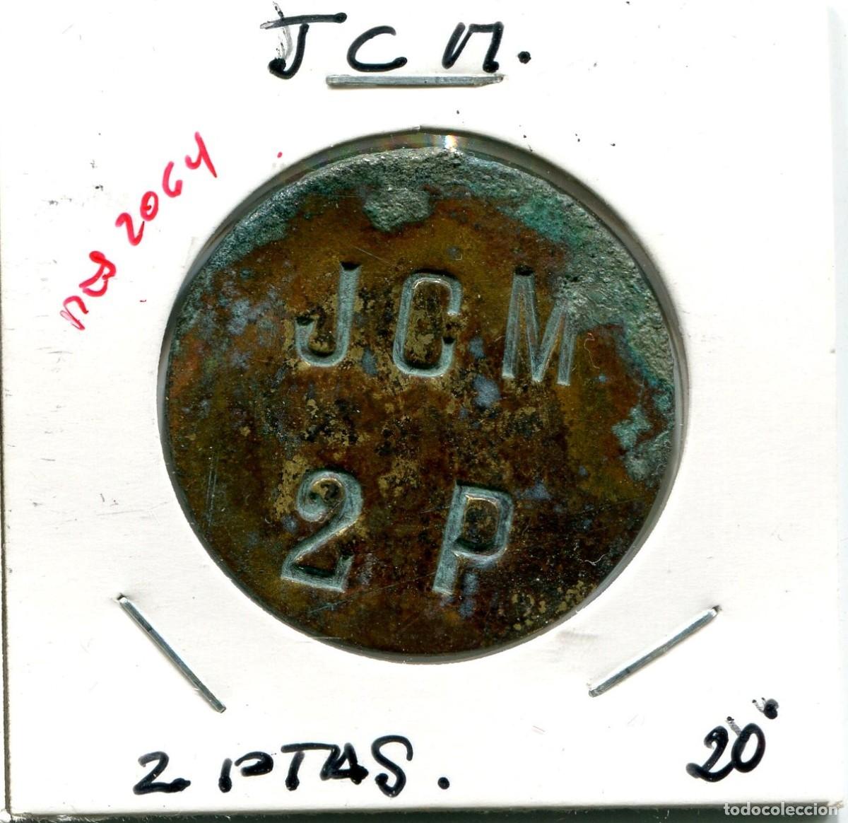 Monedas locales: 2 PESETAS J C M ( MES2064A ) - Foto 1