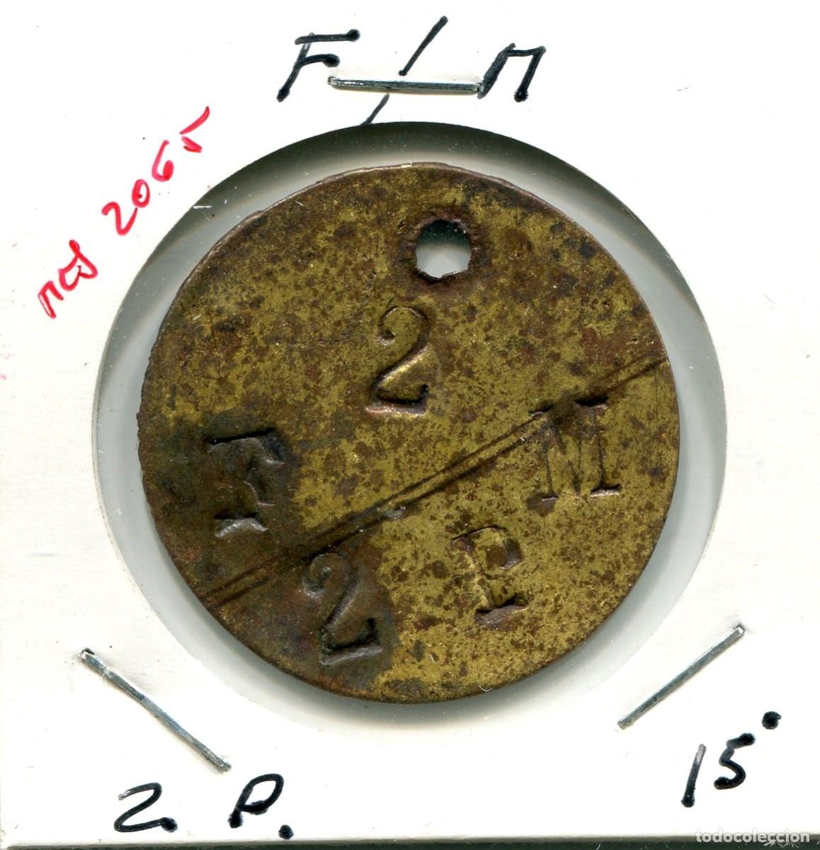Monedas locales: 2 P. F / M ( MES2065A ) - Foto 1