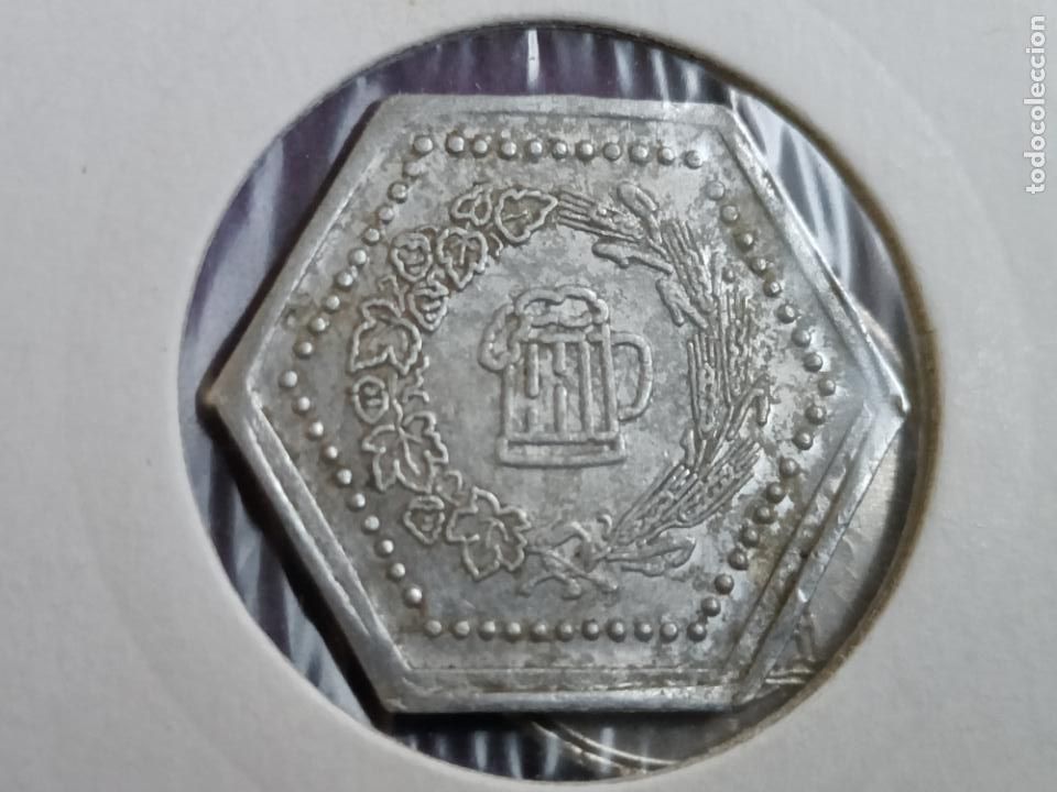 Moedas locais: ficha cerveza, consumici&oacute;n , token, Jeton, 27565