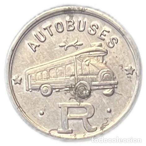 Monedas locales: ESPA&Ntilde;A. AUTOBUSES ROCA. BARCELONA. 10 C&Eacute;NTIMOS - Foto 1