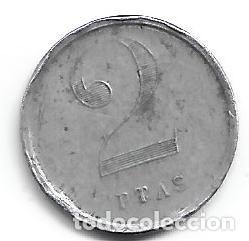 Monedas locales: (FCP-84)FICHA 2 PTAS. A M - Foto 1