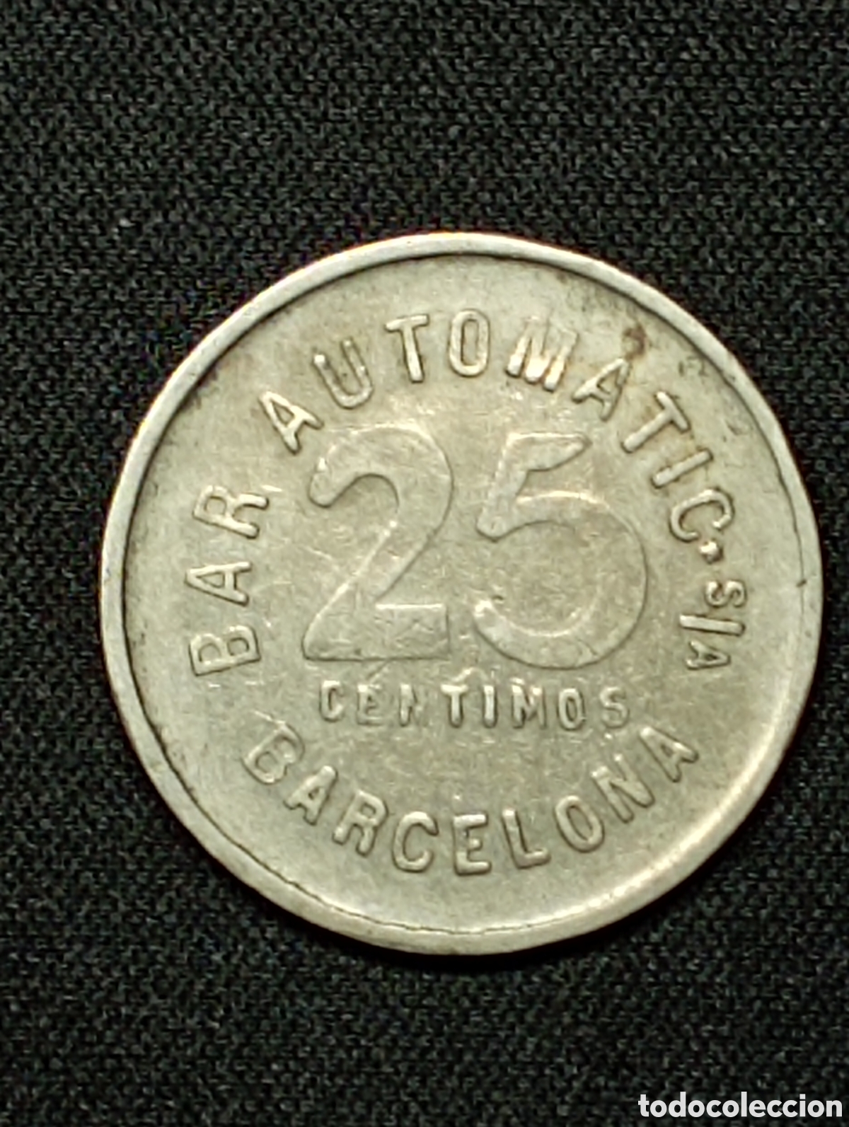 Monedas locales: 25 C&eacute;ntimos Automatic Barcelona - Foto 5