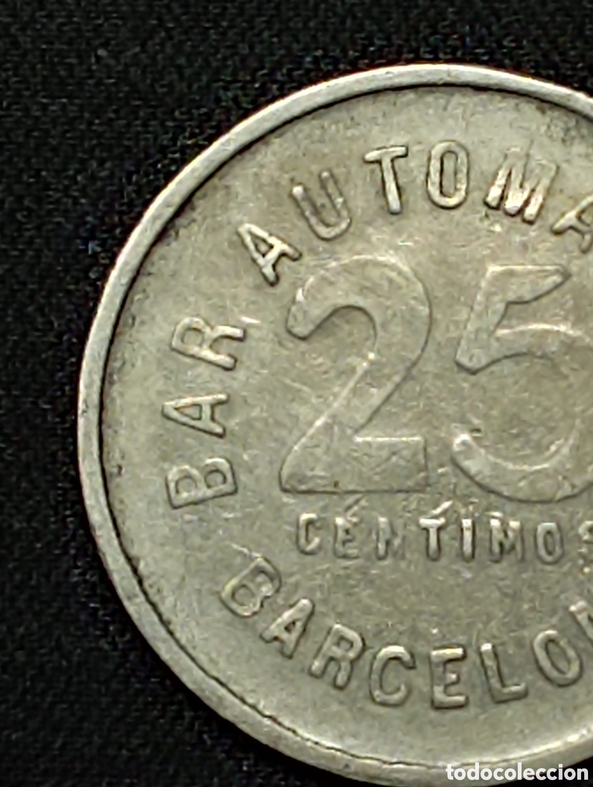 Monedas locales: 25 C&eacute;ntimos Automatic Barcelona - Foto 6