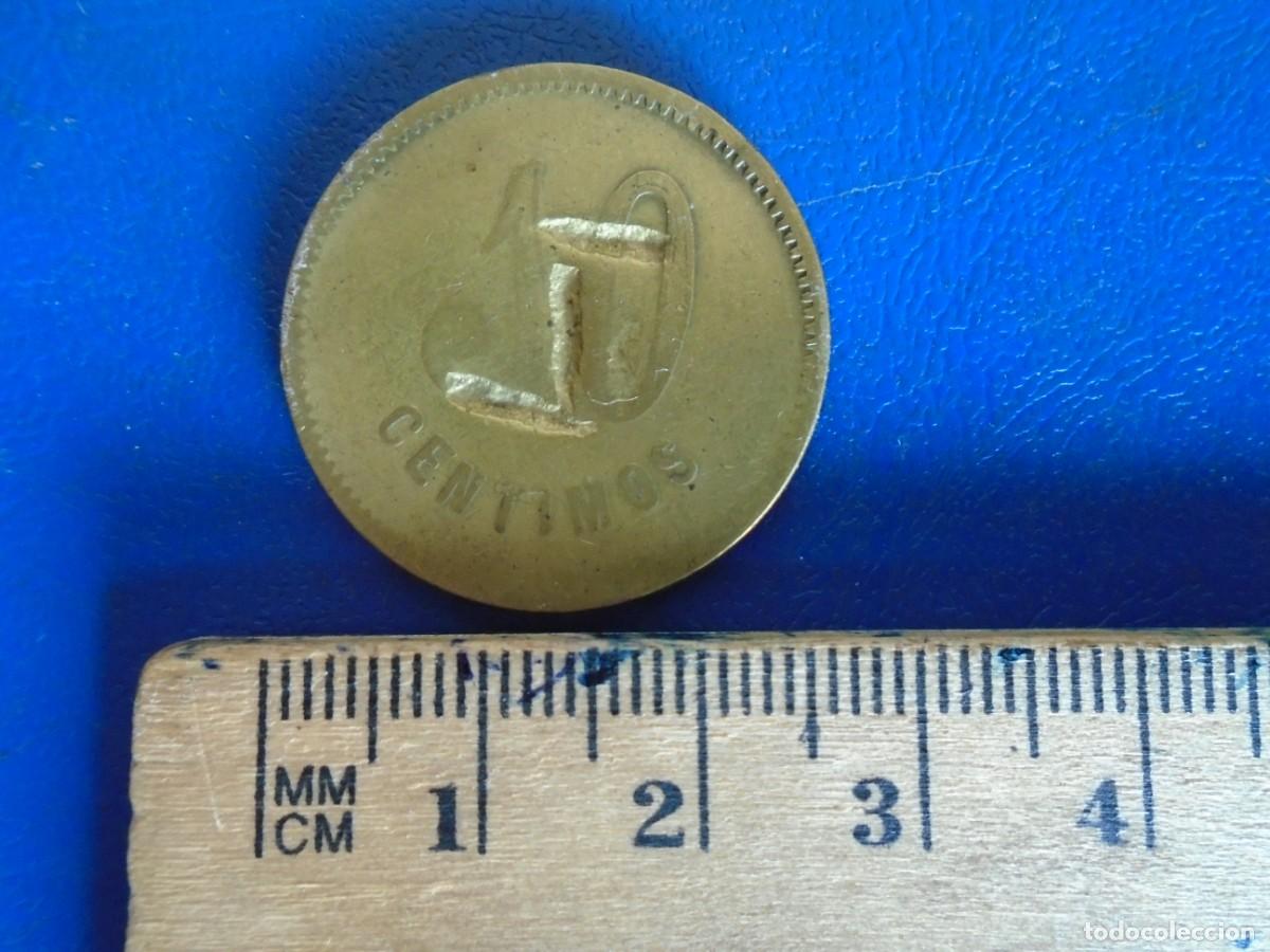 Monedas locales: (FCP-92)FICHA 10 CENTIMOS CC CONTRAMARCA - Foto 1