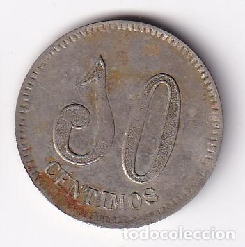 Monedas locales: FICHA DE 10 CENTIMOS DE COOPERATIVA LA DIGNIDAD (MONEDA) - Foto 1