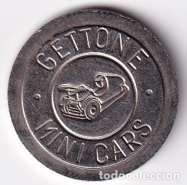 Monedas locales: FICHA DE GETTONE MINI CARS - 29R24 - Foto 1